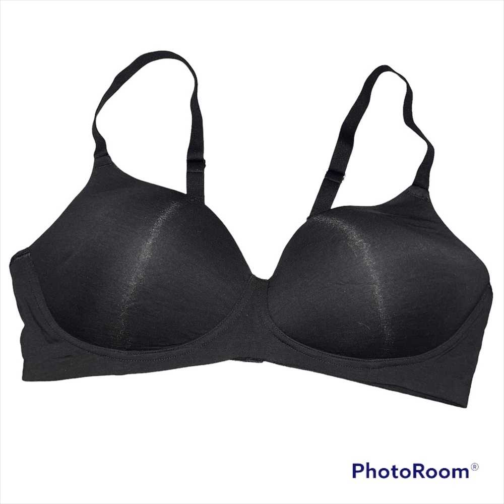 Bali Black t shirt bra super soft underwire